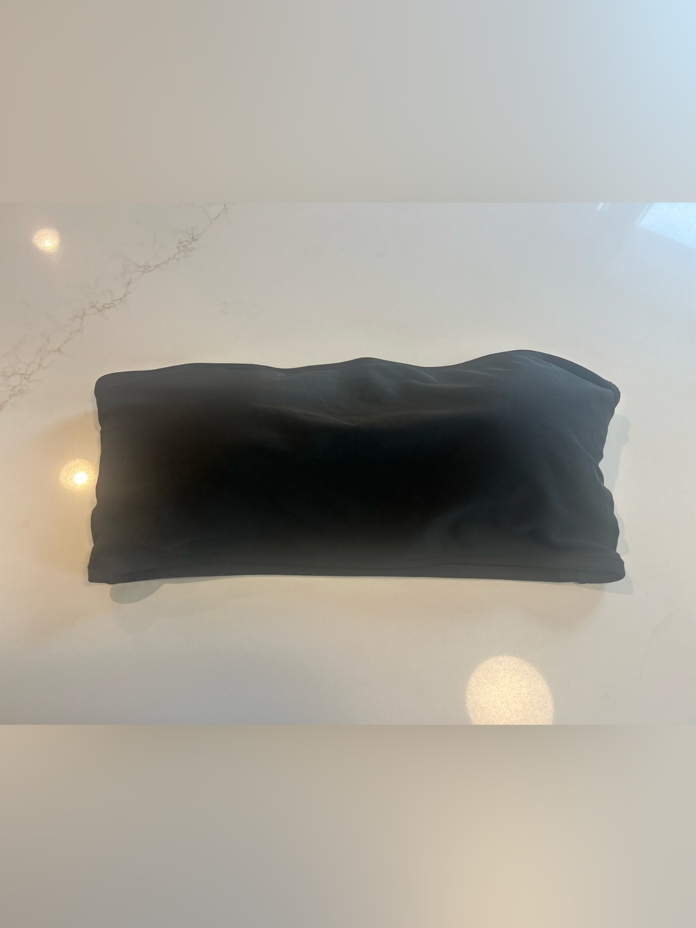 Black Bandeau Tube Top — Women Accessories